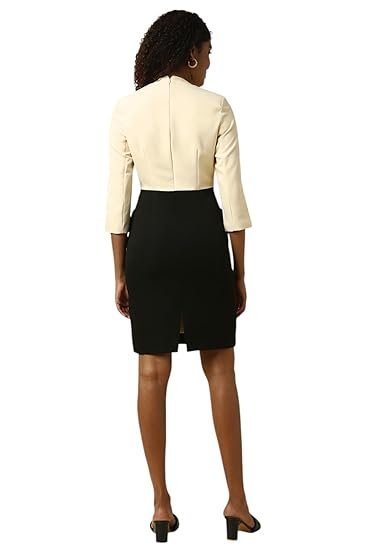 Women's Polyester Blend Modern Above The Knee Dress - Image 3