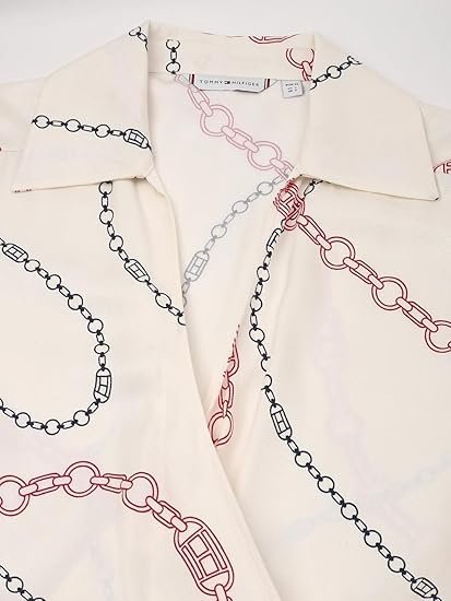 Viscose Spread Collar Wrap Dress - Image 2