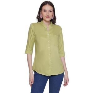 Carlo Womens Solid High Neck Full Sleeve Jacket (224067448)